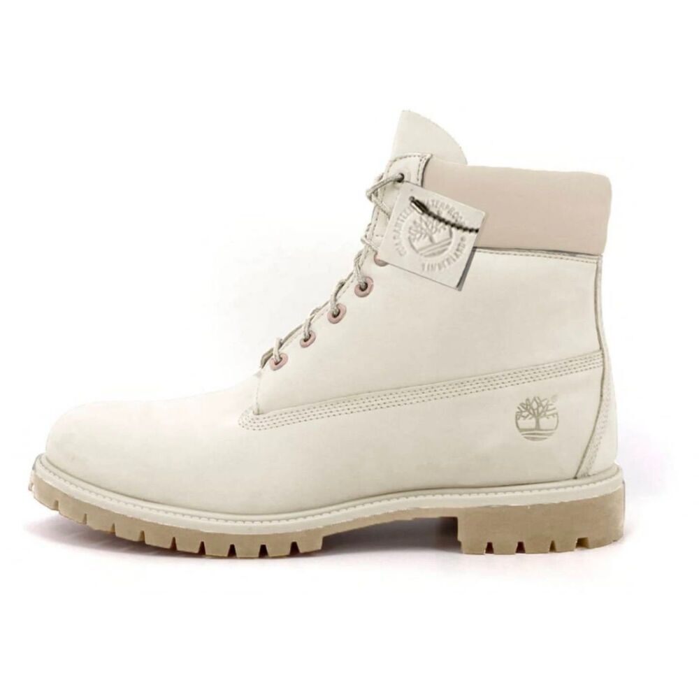 Timberland Cream Ankle Boots